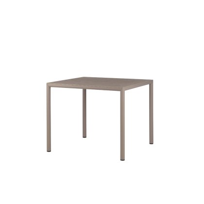 Nardi Piave 90cm Square Side Table in Tortora
