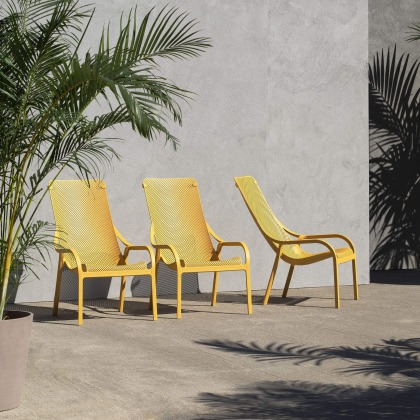 Nardi Lounge Chair in Senape