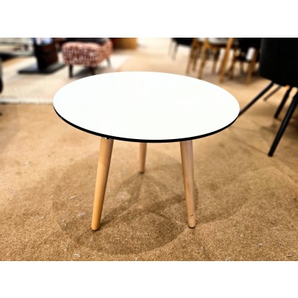 Stressless White Top Style Side Table