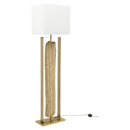 Nature Stem Floor Lamp in Gold
