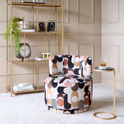 Portico Velvet Swivel Chair Portico Velvet Swivel Chair