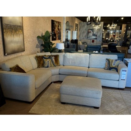 Alice Corner Sofa + Bermuda Swivel Chair