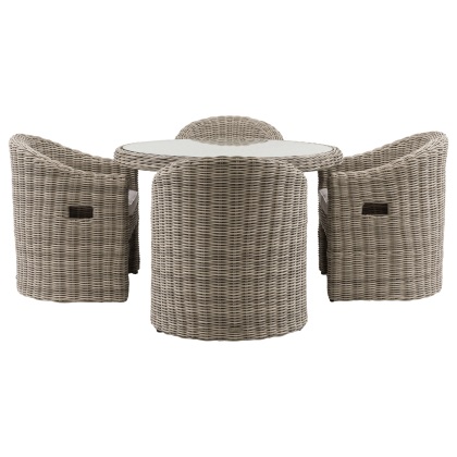 Ragusa Dining Set, 4 Seater