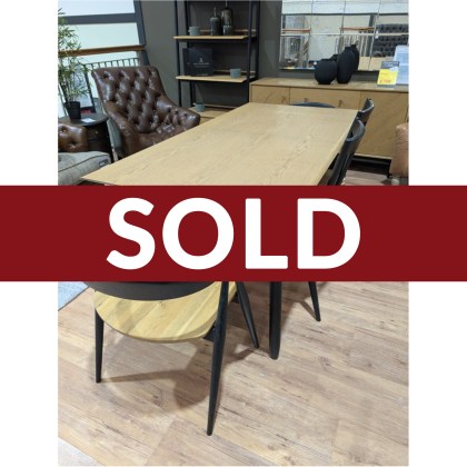 Ercol, Monza Extending Table, Bench, 2 x Como & 2 x Dining Chairs