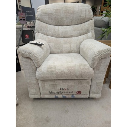 G-Plan - Malvern, 3-Seater Double Power Recliner, Elevate Chair & Storage Footstool