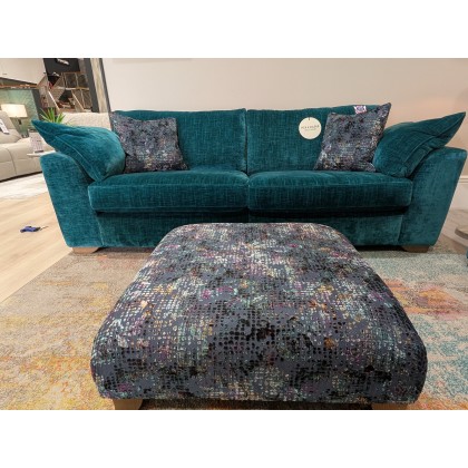 Ashwood - Madison 3-SeaterSofa & Footstool