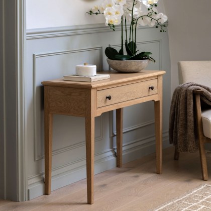 Gallery Direct Malvern 1 Drawer Console