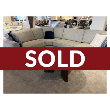 ALICE CORNER GROUP & LARGE FOOTSTOOL