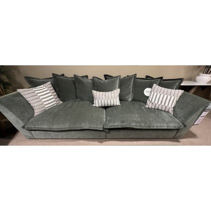 OXFORD EXTRA LARGE SOFA (Split), SNUGGLER & COMBI STOOL IN FABRIC C