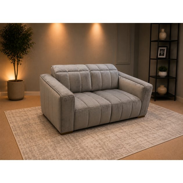 SELENA- 2 Seater Power Headrest & Recliner in Fabric
