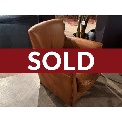 Mr Paddington Leather Chair & Stool