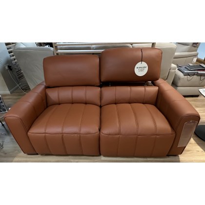 ROCCA COMPACT -- 2.5 Seater Power Headrest & Reclining Sofa