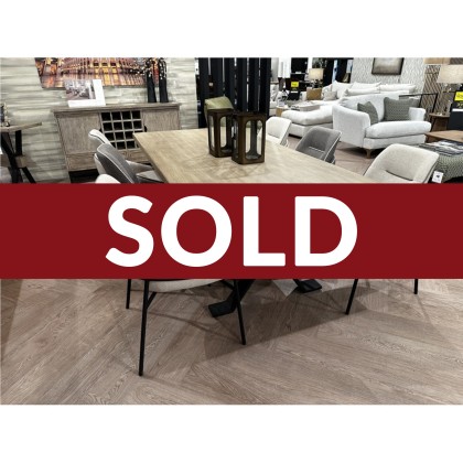 Davos Dining Table (2.3 mtrs) & 6 Dining Chairs Davos Dining Table (2.3 mtrs) & 6 Dining Chairs