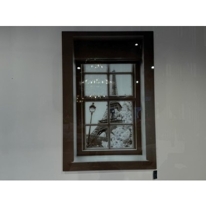 Glass Picture Eiffel Tower View