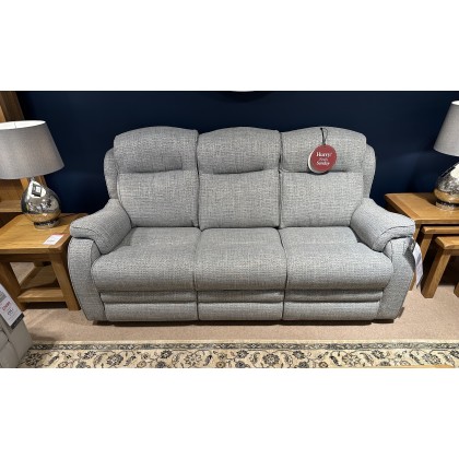 Parker Knoll Boston-Lifestyle - 3 Seater Static Sofa & Power Recliner Arm Chair in Fabric A