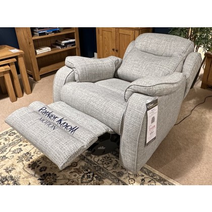 Parker Knoll Boston-Lifestyle - Lift & Rise Double Powered Recliner Armchair in Fabric A