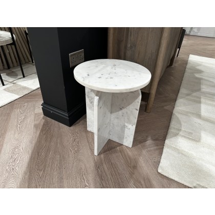 Amalfi Side table - White