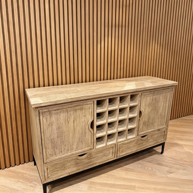 Davos Sideboard with Bottle Rack