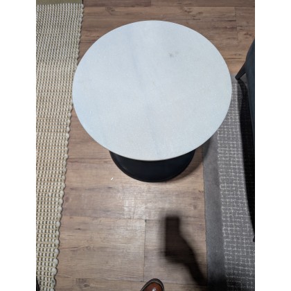Faux Marble End Table