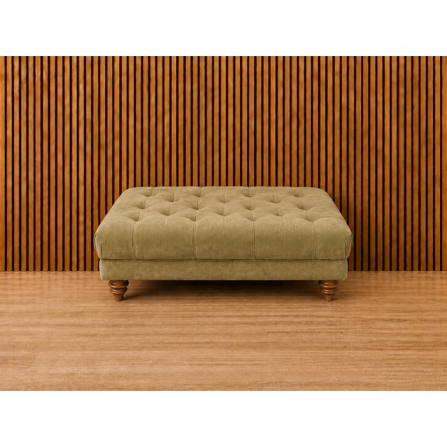Alexander & James Emma Footstool 110x110cm