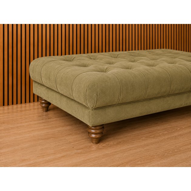 Alexander & James Emma Footstool 110x110cm