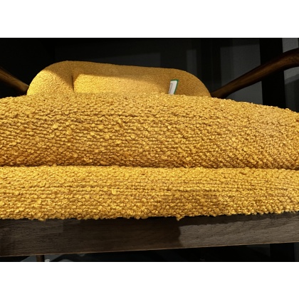 Allegra Chair in Ochre Fabric