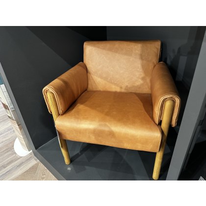 Stratford Chair in Brown Leather