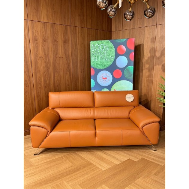 Nicoletti Molveno 2.5 Seater Sofa in Tan Leather Nicoletti Molveno 2.5 Seater Sofa in Tan Leather