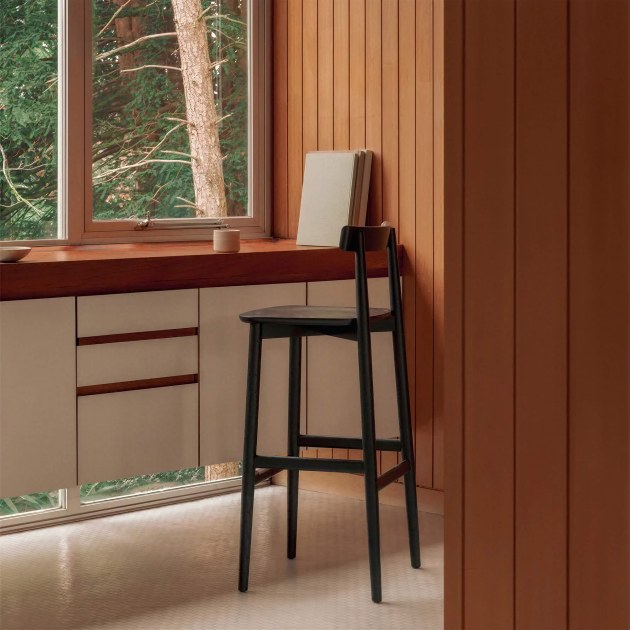 Ercol Lara Bar Stool With 75cm Back