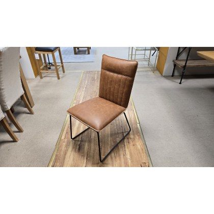 Set of 4 Sam Dining Chair in Tan