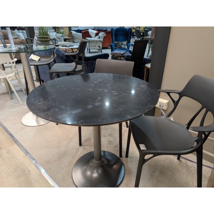 HND, Genoa Table with 2 x AI Kartell Chairs