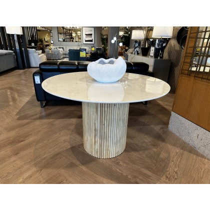 Raffi Round Stone table (120cm)