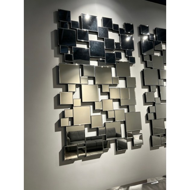Pixels Mirror -141x85cm - (2 Available)