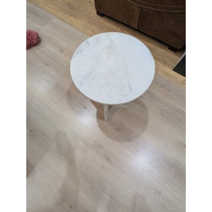 Amalfi, Lamp Table - White