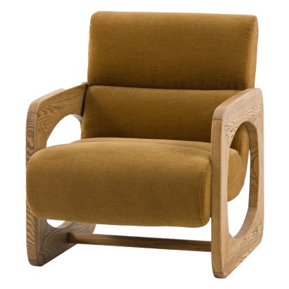 Gallery Direct Marco Armchair- Golden