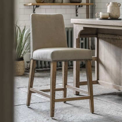 Gallery Direct Rex Cement Bar Stool