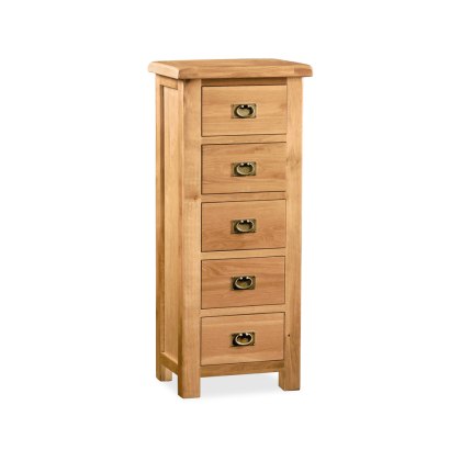 Fairfax Bedroom Oak Tallboy Fairfax Bedroom Oak Tallboy