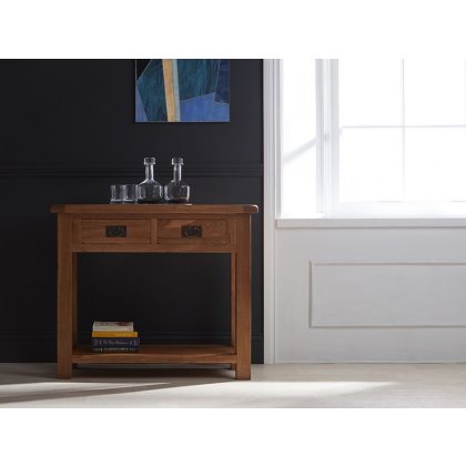 Fairfax Oak Console Table