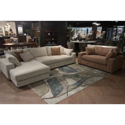 Braunton LHF Large Chaise Sofa + Snuggler Chair