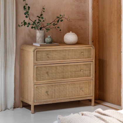 Gallery Direct Bibury 3 Drawer Chest