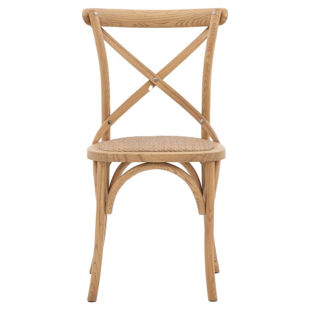 Gallery Direct Cafe Oak Rattan Chair Gallery Direct Cafe Oak Rattan Chair