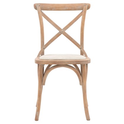 Gallery Direct Cafe Chair, Washed Oak