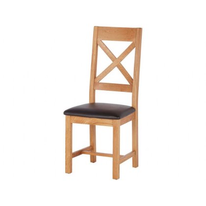 Fairfax Oak Cross Back Chair Fairfax Oak Cross Back Chair