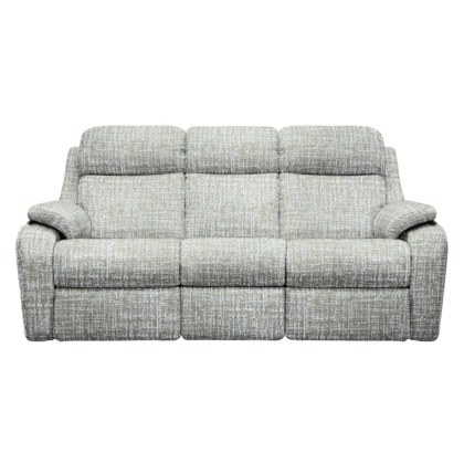 G Plan Kingsbury 3 Seater Power Recliner Sofa with Headrest and Lumbar QS