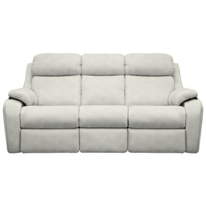 G Plan Kingsbury 3 Seater Power Recliner Sofa with Headrest and Lumbar QS