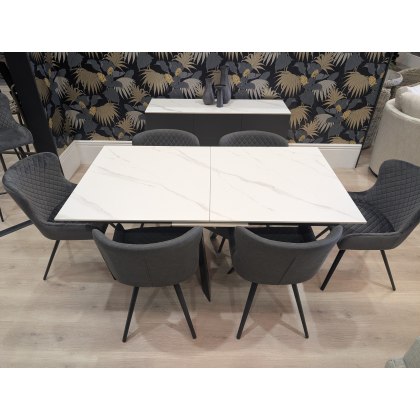 Amine, Extending Dining Table plus 6x Chairs
