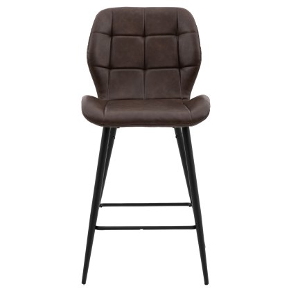 Gallery Direct Manford Barstool, Brown