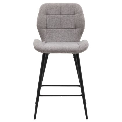 Gallery Direct Manford Barstool, Grey