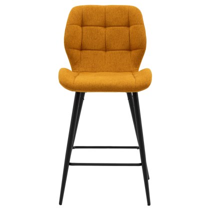 Gallery Direct Manford Barstool, Saffron