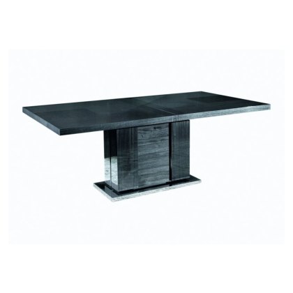 Keona Large Dining Table & 4 Grey Linen Dining Chairs Keona Large Dining Table & 4 Grey Linen Dining Chairs